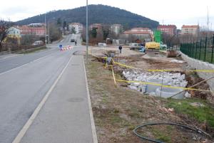 Občina Sežana in DRSC pričeli z izgradnjo krožišča1